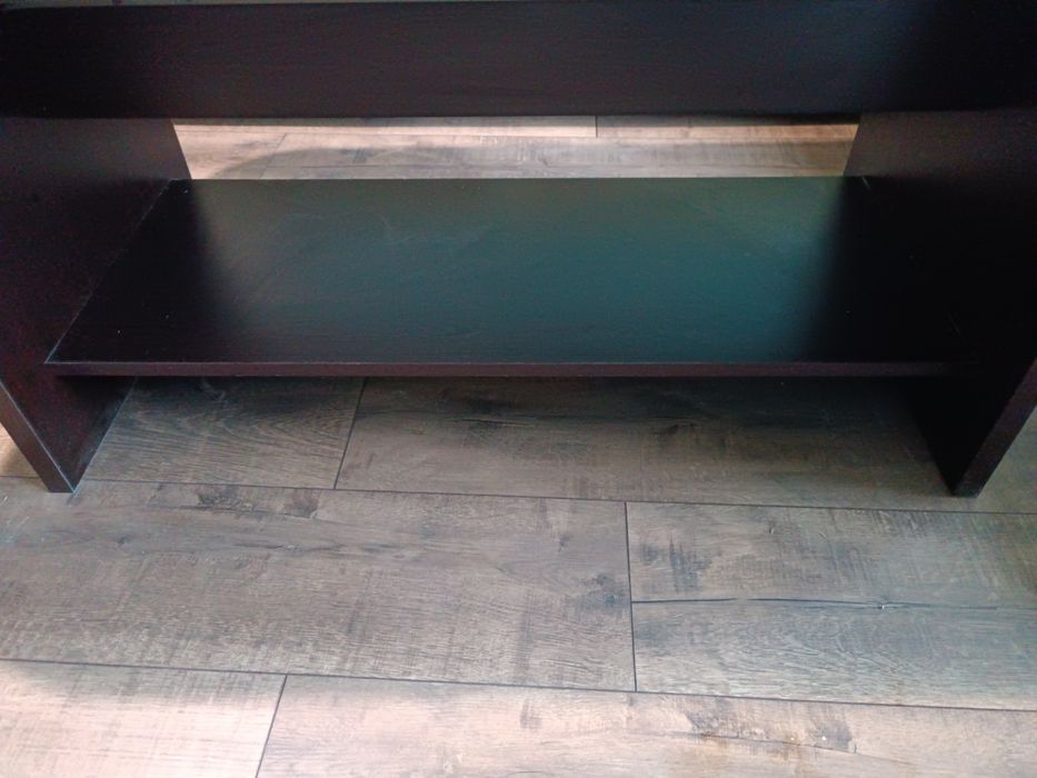 Холна разтегателна маса с повдигащ механизъм цвят венге