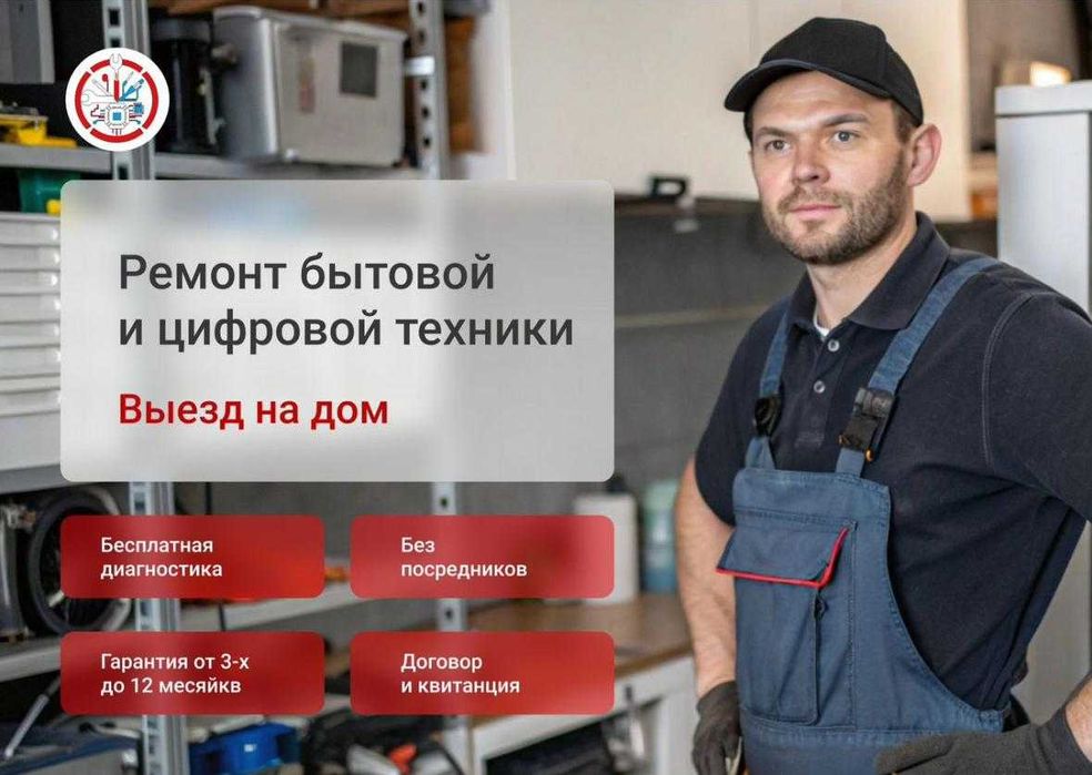 Выездной ремонт холодильников, стиральных и посудомоечных машин