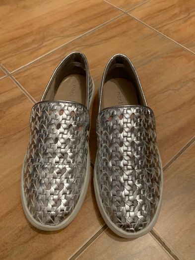 Pantofi vara argintii