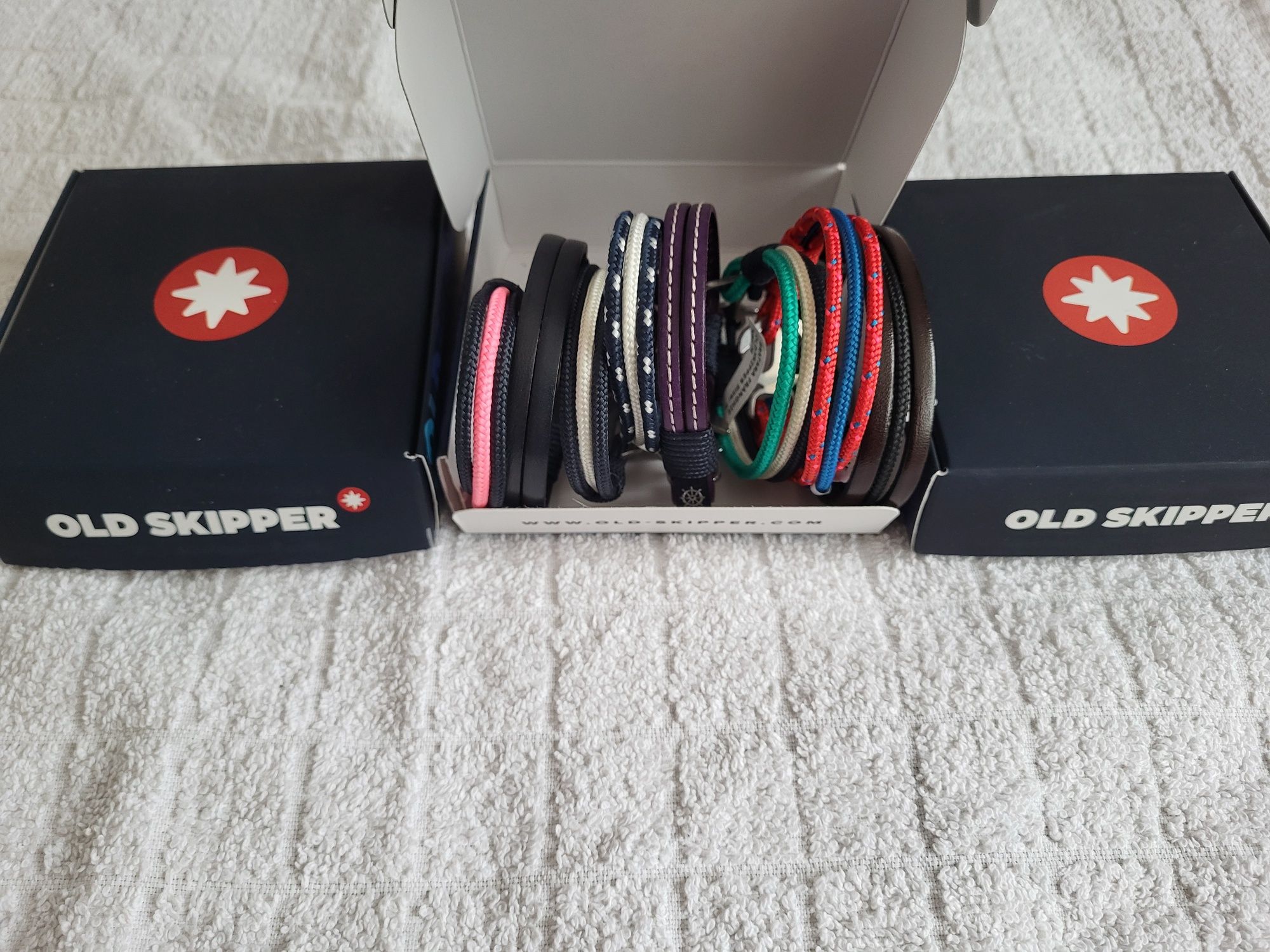 Bratara noua Old Skipper franghie, piele