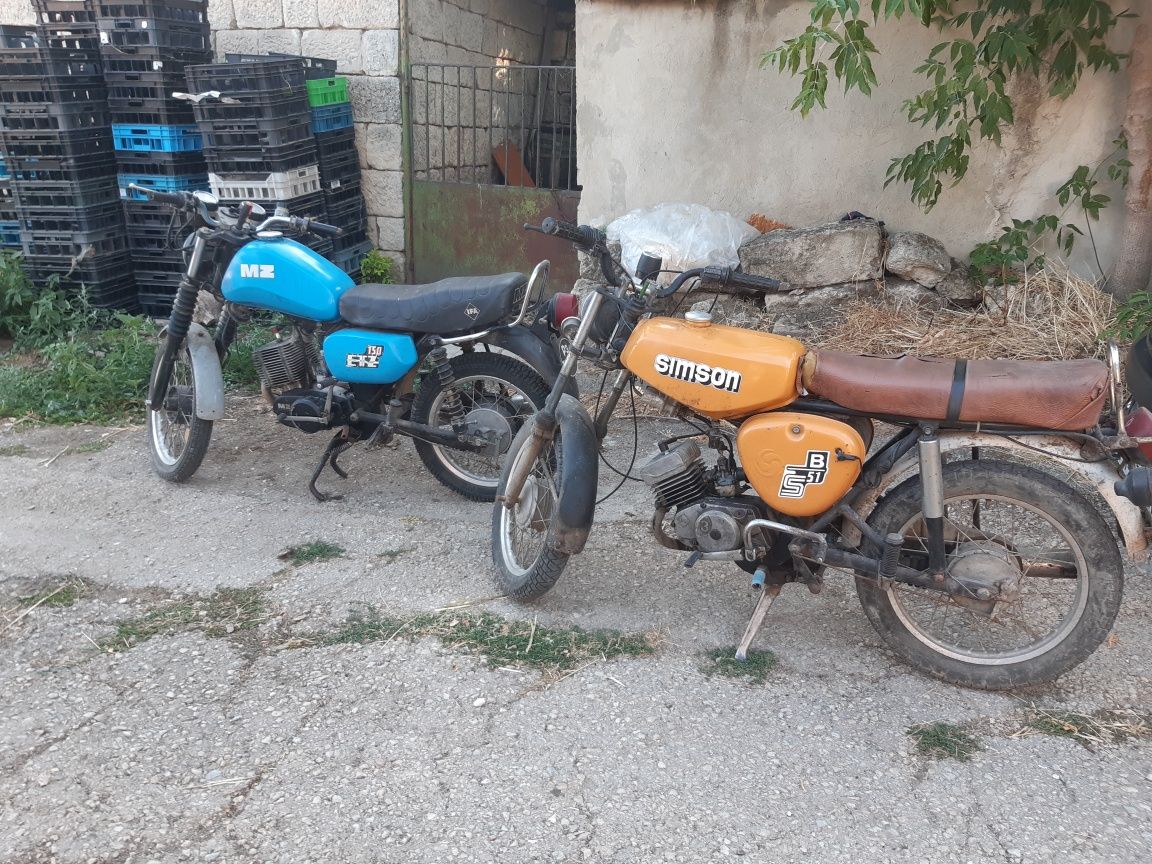 Симсон  и ЕТЗ МЗ 150