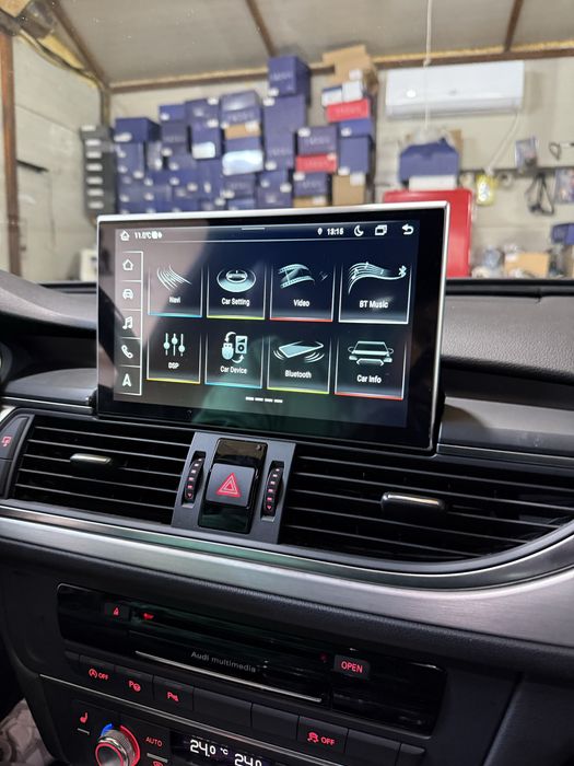 Navigatie Android Audi A6 C7 / A7 C7 9 inch , 4GB RAM , Carplay