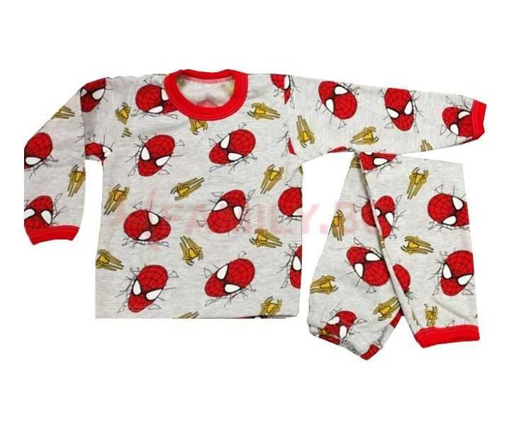 Ватирани пижами за момчета, размери от 98см до 116см