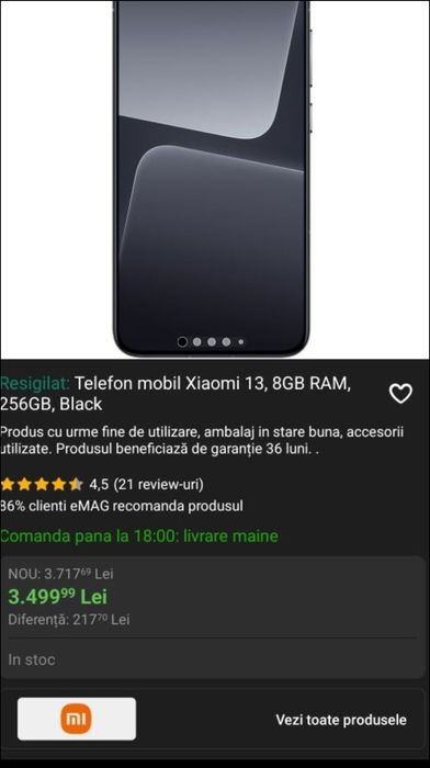 Xiaomi 13 modelul flagship