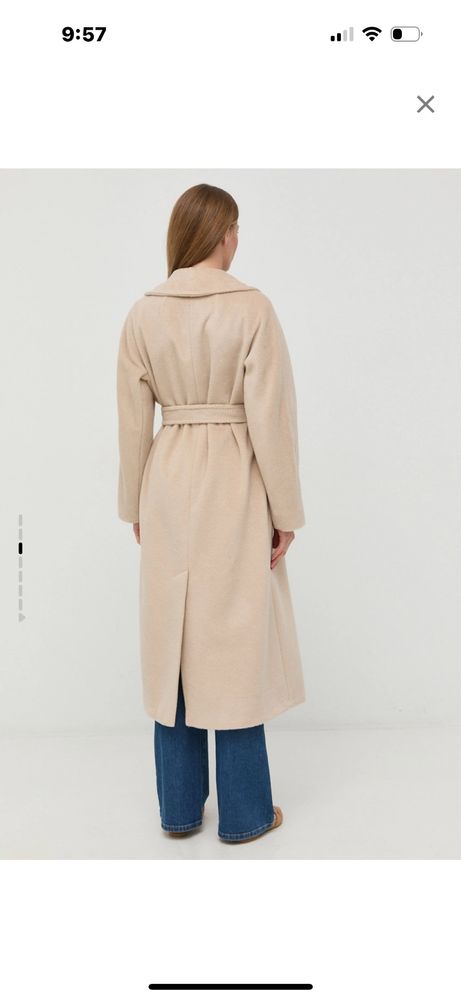 Оригинално  вълнено палто Max Mara