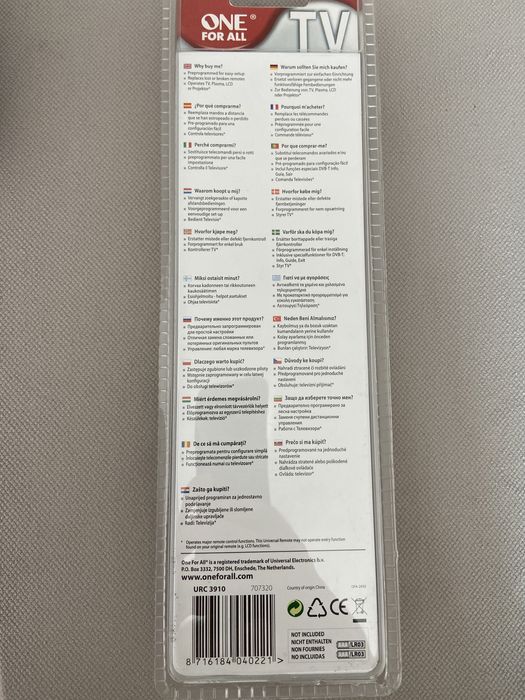 Telecomanda universala One for All