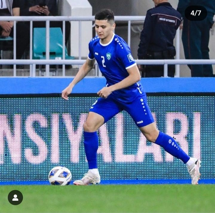 Futbolka UFA ABDUQODIR HUSANOV Uzb vs Gong kong oyinida