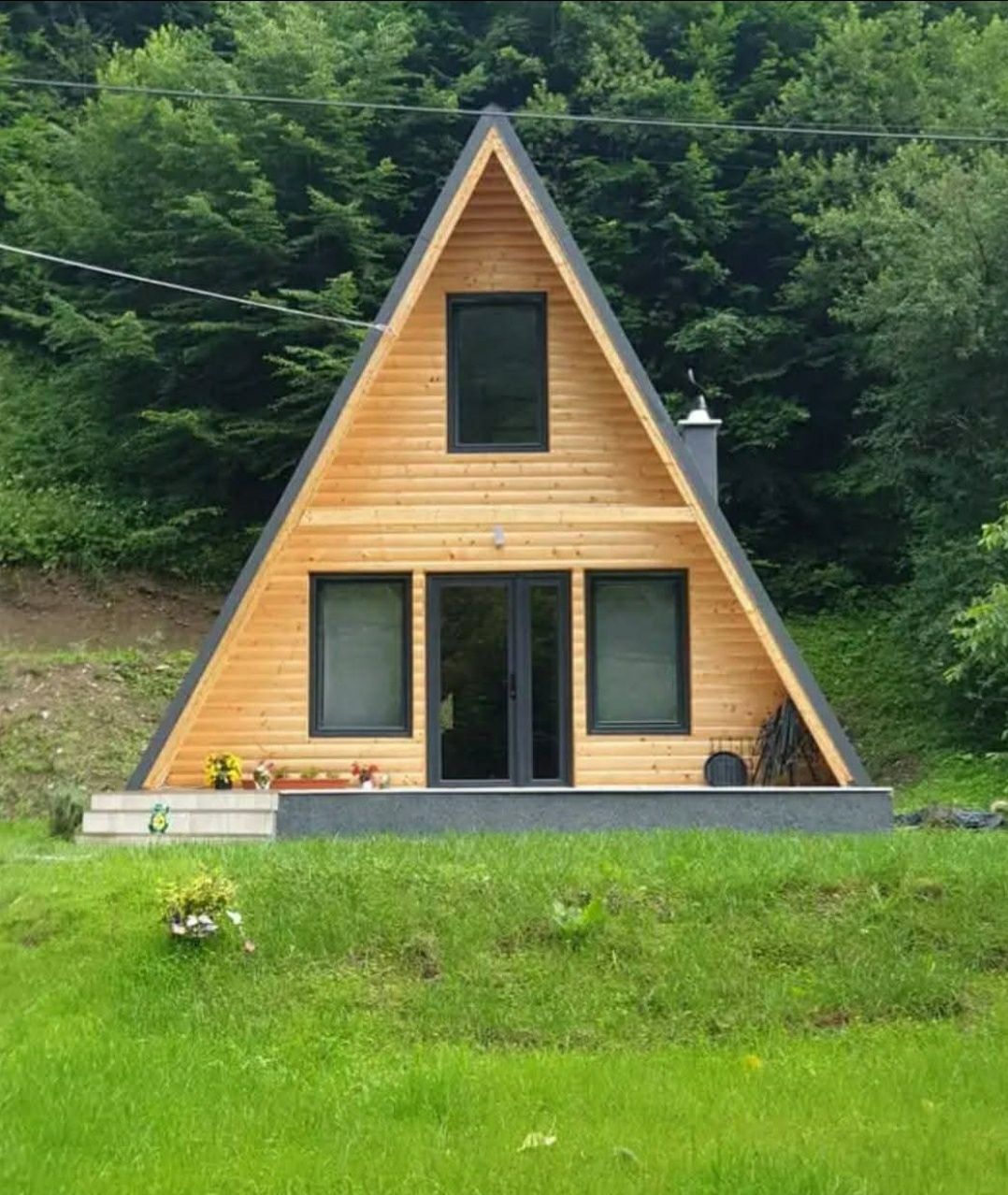 Producător, cabane tip A-Frame, case din lemn, foișoare gradina