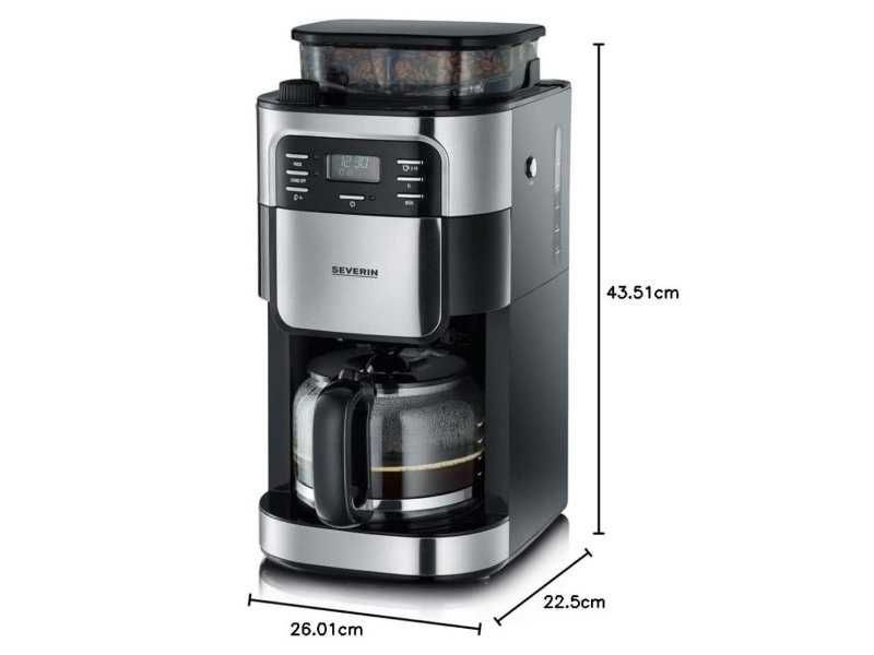 Кафеавтомат за Шварц Кафе Severin KA 4810 - 1000 W, 1.37L