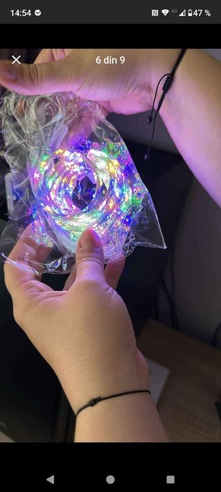 Instalație LED tip perdea cu telecomanda 3mx3m