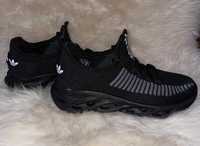 Pantofi sport Adidas dama negri noi din panza usori masura 36