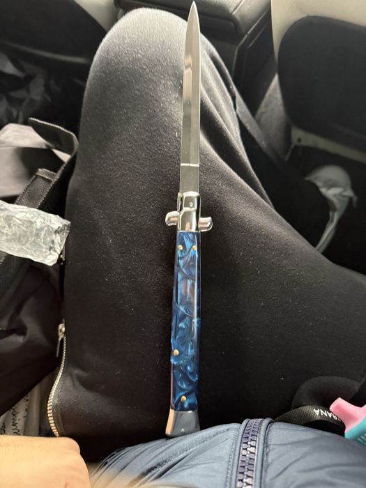 Briceag Stiletto - Albastru