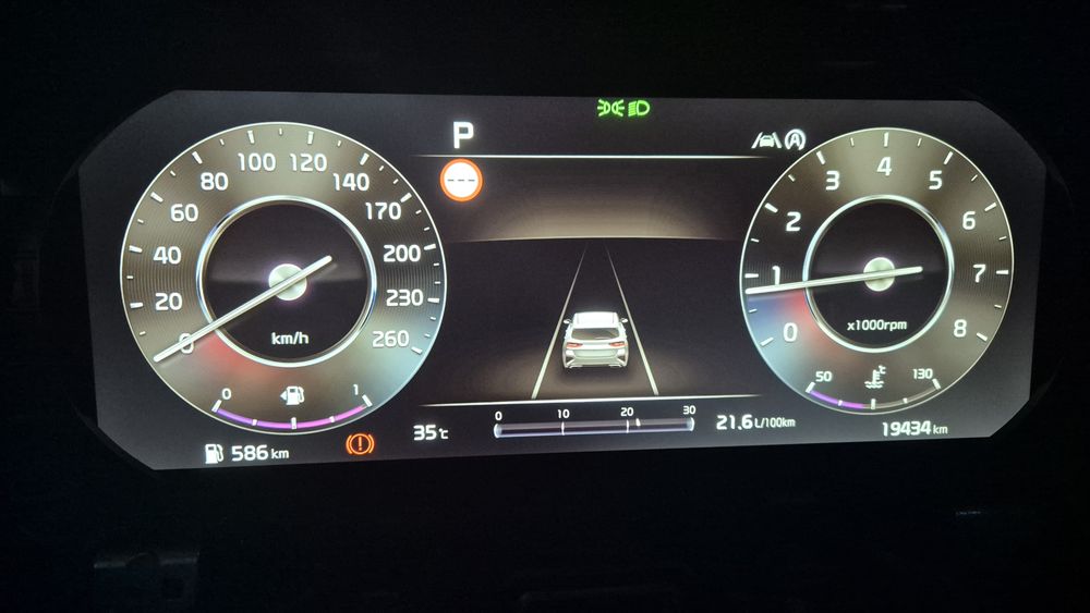 Ceasuri bord digitale kia ceed xceed proceed