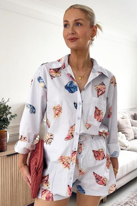 Camasa oversized XS Primark cu maneca lunga - cu et