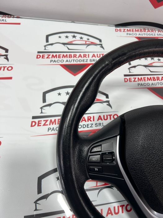 Volan Complet Multifunctional Piele + Airbag Bmw Seria 3,4 F30 F31 F32