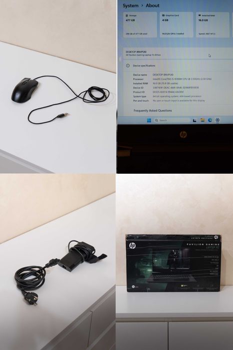 HP Pavilion Gaming Laptop – GTX 1650