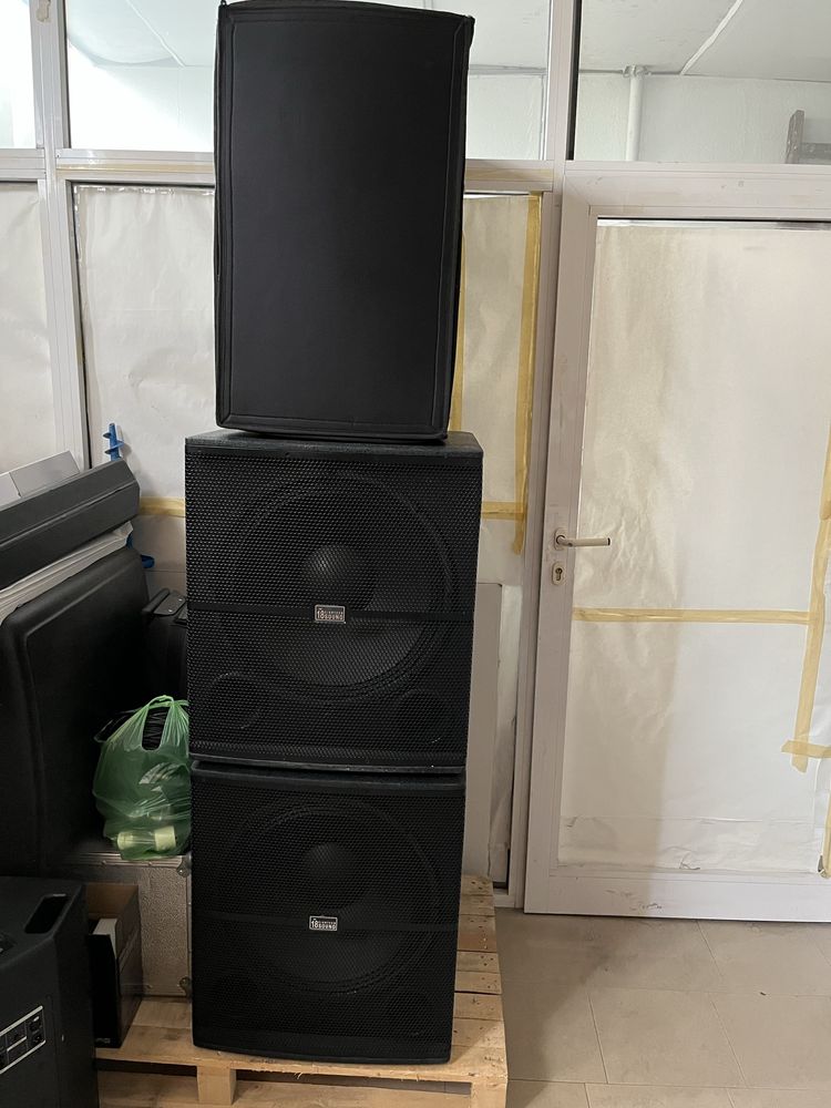 RCF Art525A и 18 sound баси!