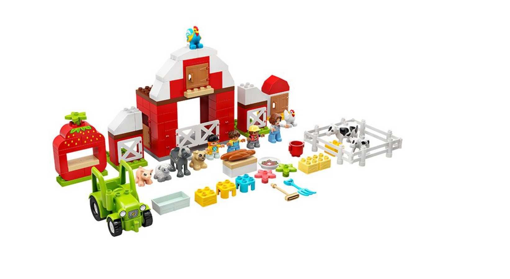 Lego Duplo 10952 Хамбар/ферма с животни и трактор