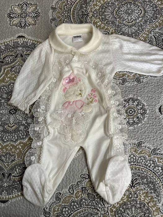 Детский слип подходит до 3 месяцев