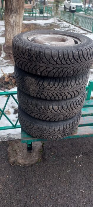 Диски  с резиной зимние 13R