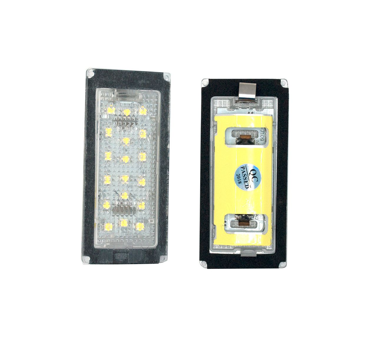 Set 2 Lampi LED placute numar BMW E46 2D si E46 M3 2D (04-06)