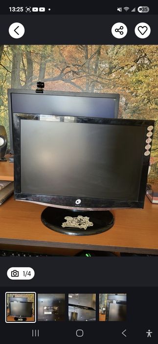 Monitor 23" rotire display HP Z23i inch iluminare argb SH 19 wide