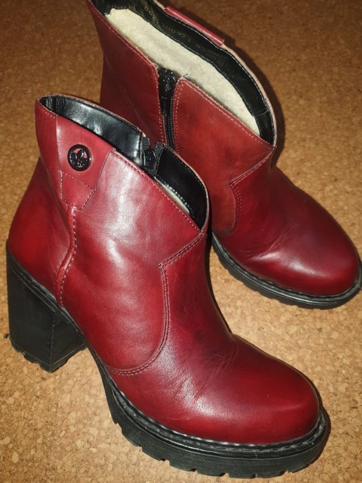 Дамски топли немски боти Rieker 39 номер