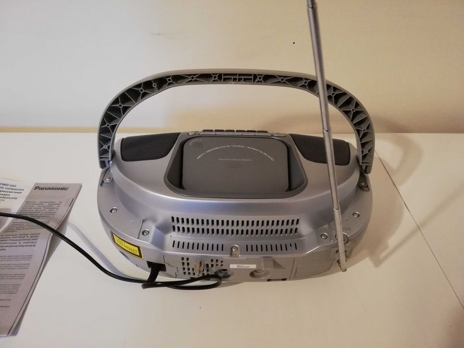 Boombox - Stereo Radio/CD/Cassette PANASONIC RX-D27 cu telecomanda