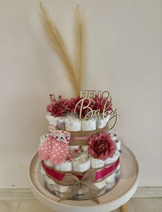 Торта от памперси