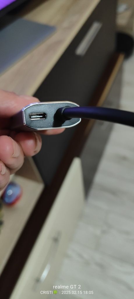 Adaptor DisplayPort 1.4 tată la HDMI mamă 8K Konverter, activ