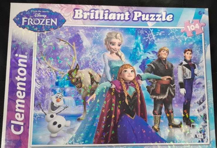 Brilliant Puzzle на Frozen от 104 части