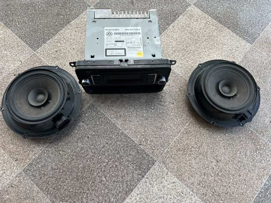 Radio Cd Player Boxe VW Caddy Touran Golf6 Rama Grila Panou Clima