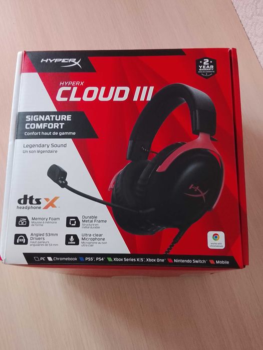 Игровые наушники HYPERX CLOUD3