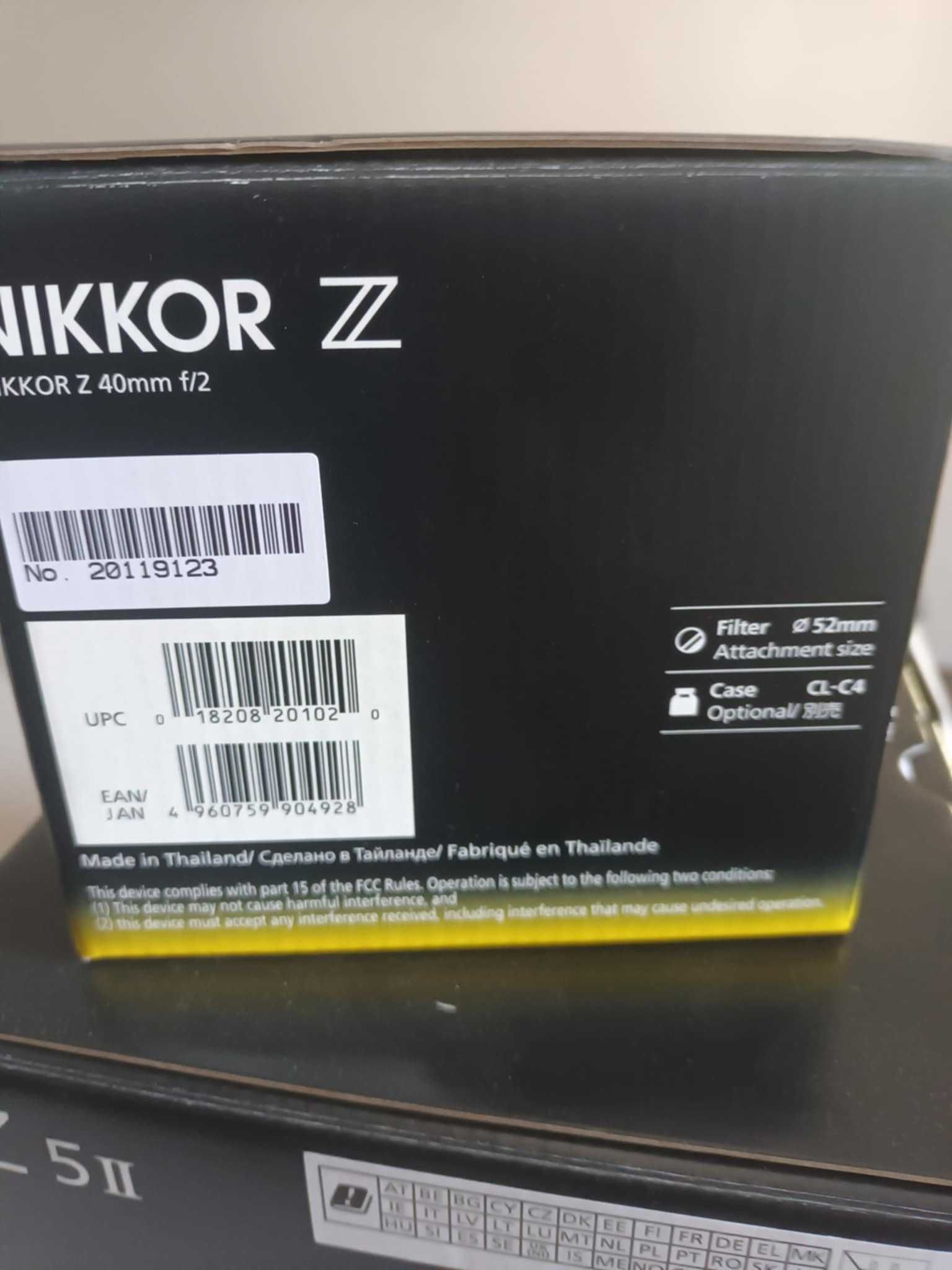 NIKKOR Z 5 II + Обектив