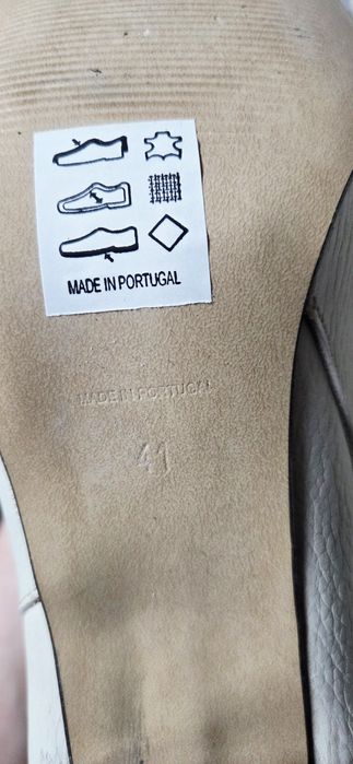 Cizme piele ivoire, masura 41