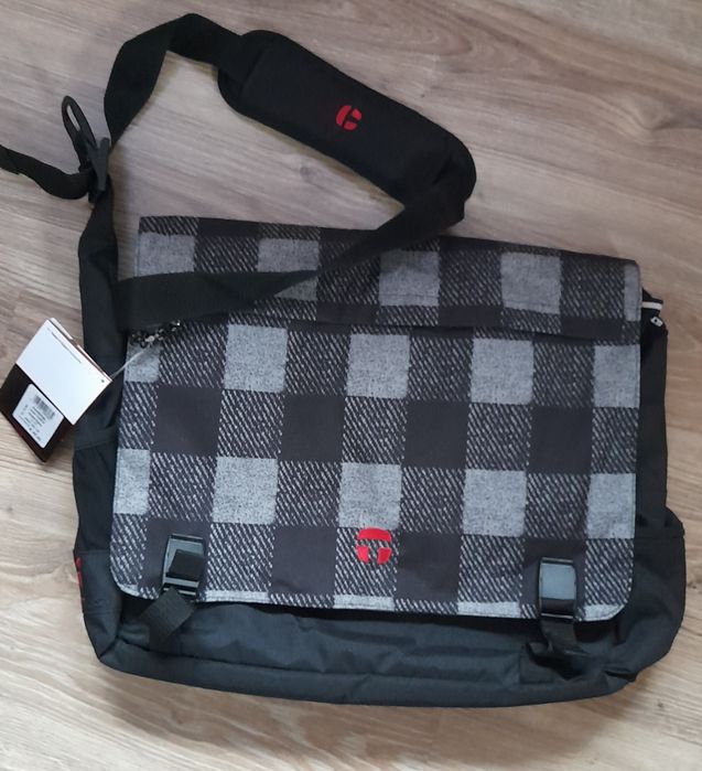 Стилна мъжка/унисекс презрамна чанта Take It Easy – NEW CHECK