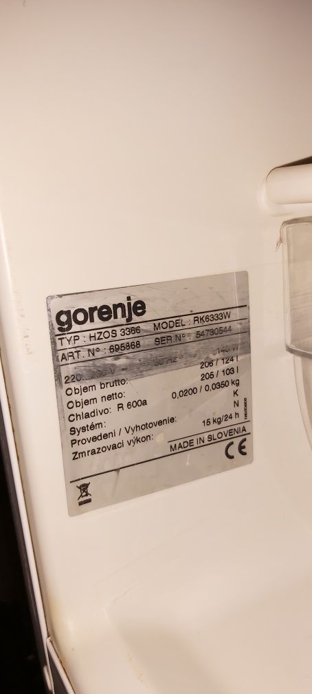 Combina frigorifică Gorenje