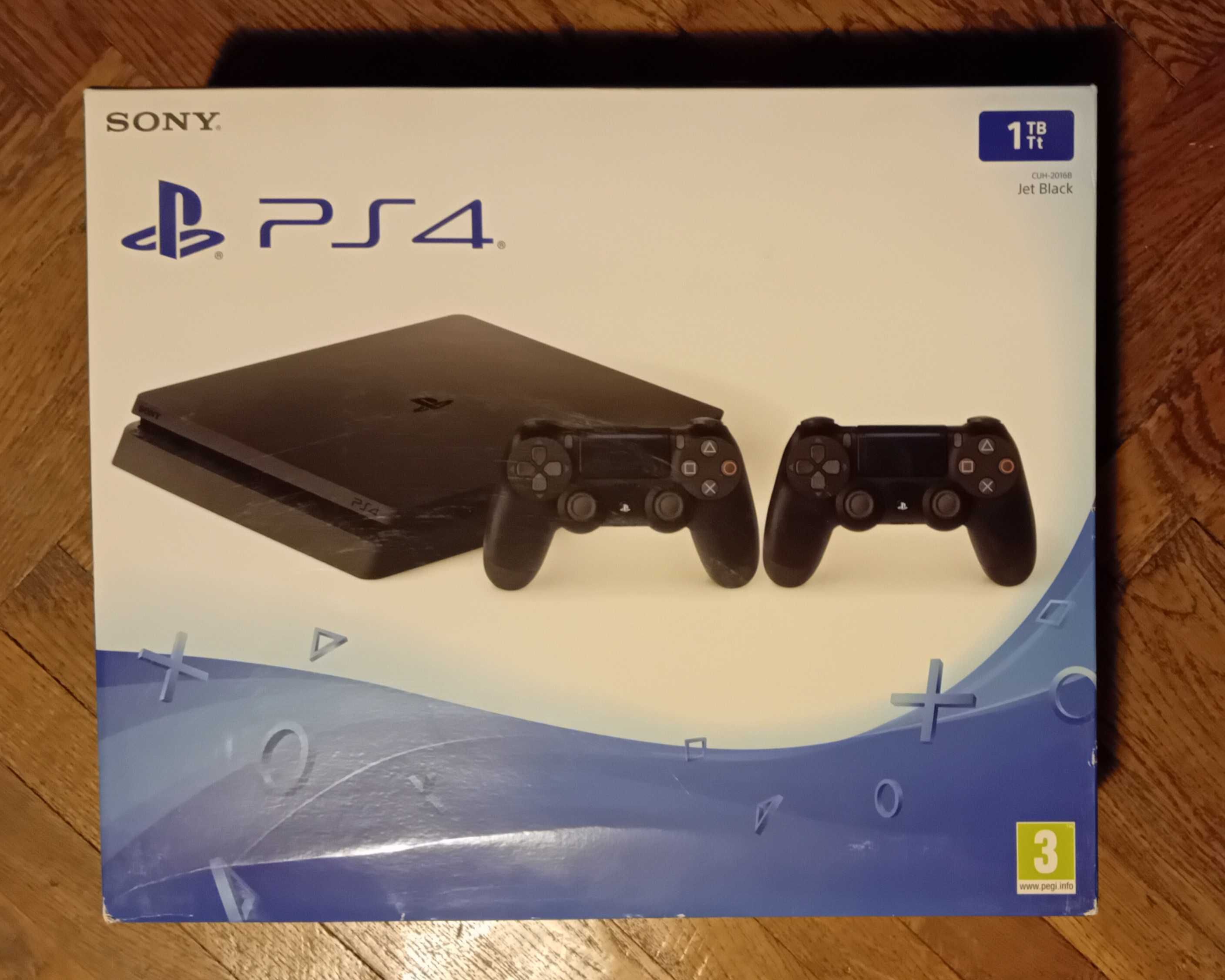 PS4 Sony 1TB + 2 manete si cabluri in ambalajul original
