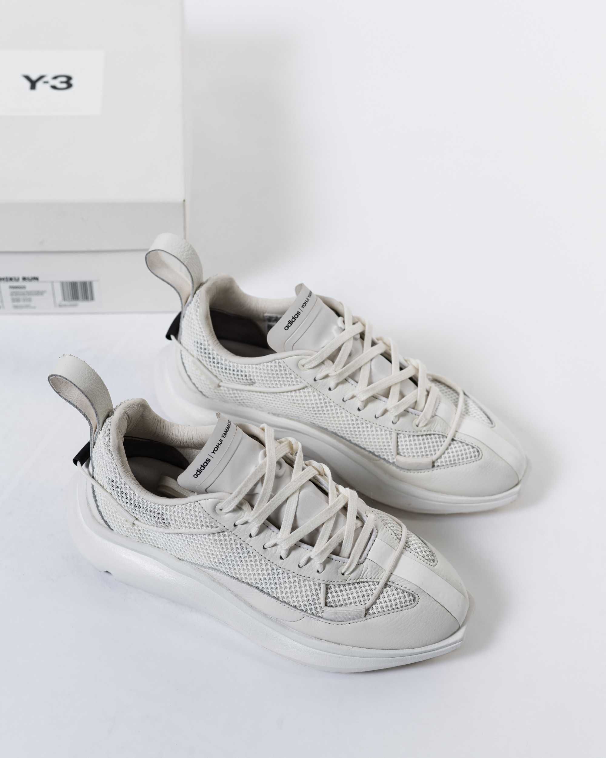 Adidasi Y-3 Shiku Run White