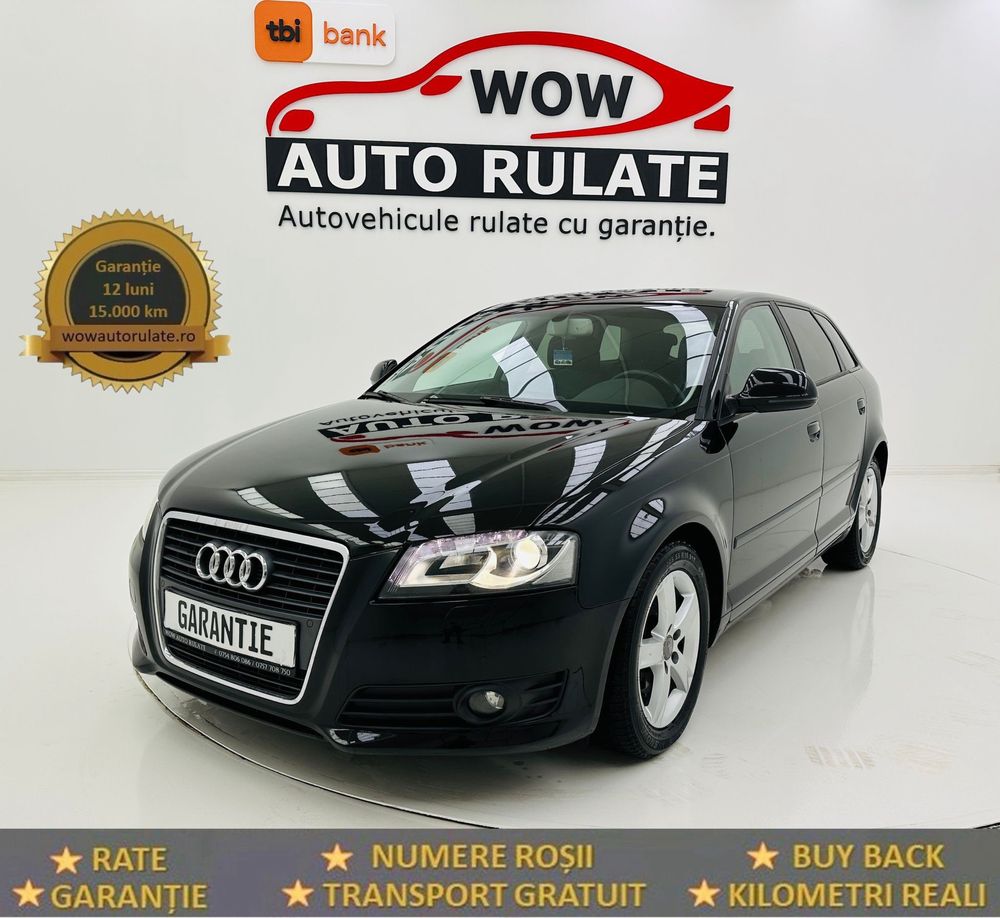 AUDI A3 2009 2.0D E5 GARANTIE Rate Avans 0 Doar Cu Buletin