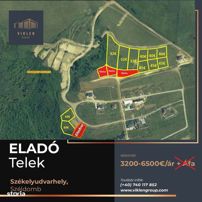 Terenuri de vânzare cu panoramă în Odorheiu Secuiesc, jud. Harghita