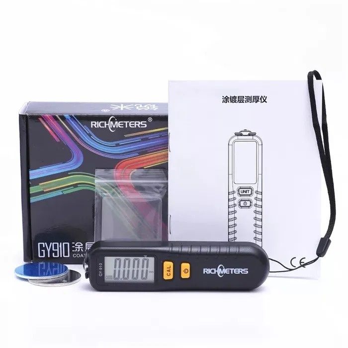 детектор краски профессиональный толщиномер RICHMETERS GY-910