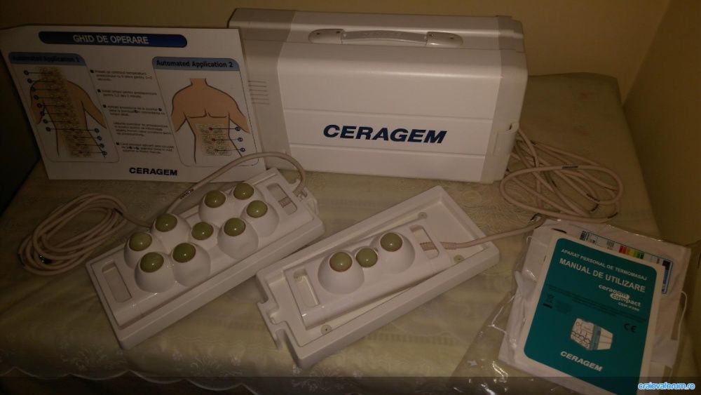 Aparat personal de termomasaj CERAGEM COMPACT CGM-P390!! OFERTA !!