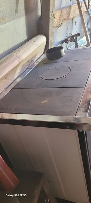 Soba de gatit pe lemne cu incalzire  centrala Koper ANTIGONA SPECIAL