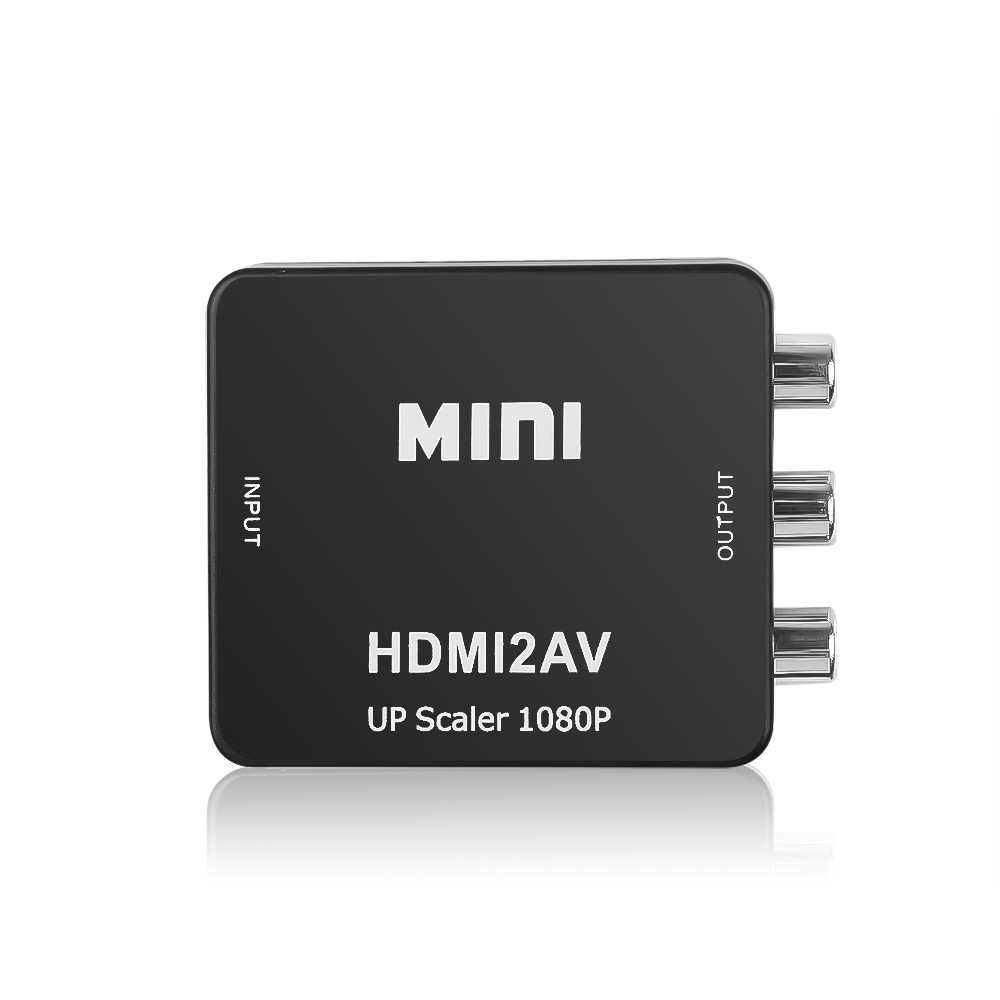HDMI към AV RCA 3 чинча или обратно aдаптер FULL HD чинчове конвертор