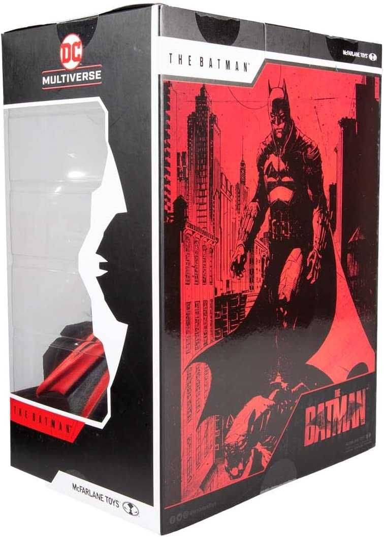 DC Batman Movie 12in Batman Black Red Gold Label