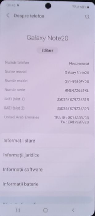 Samsung Galaxy Note 20