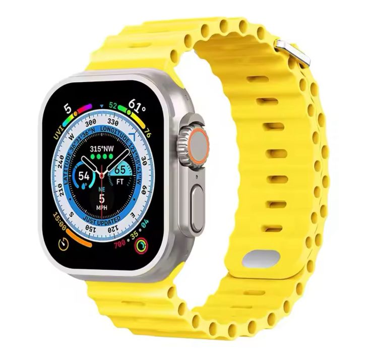 Curea Husa Folie Perforatii Laterale Compatibila Ceas Apple Watch