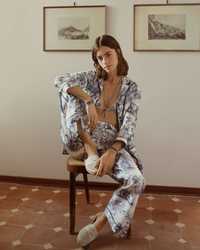 Сатенена пижама модел Dior