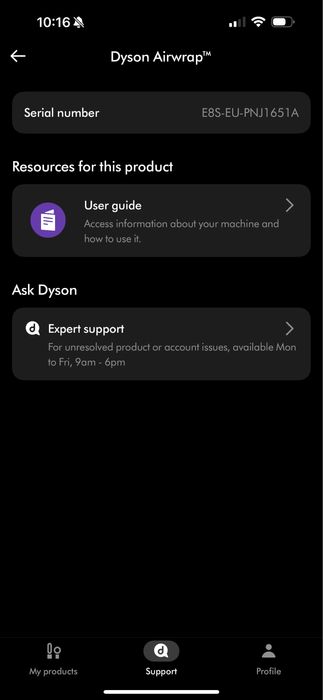 Dyson Airwrap Complete Long HS01 BK/PU